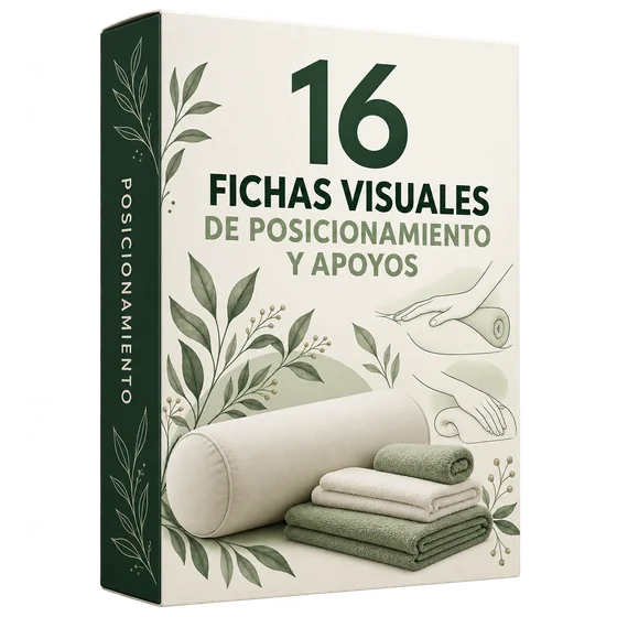 16 Fichas Visuales de Posicionamiento y Apoyos
